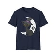 thumbnail image 2 of Cat Witch Hat, Gildan Unisex Softstyle T-Shirt, Graphic Tee, S-3XL, 2 of 5