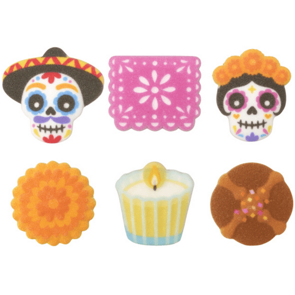DI DE LOS MUERTOS OFRENDA THEME EDIBLE DECORATIONS