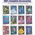 thumbnail image 4 of 12 Pack Diamond Art Kits for Adults,Diamond Painting Kits,5D Princess Diamond Painting Kits for Adults Beginner Gem Art Full Drill Diamond Dots Art for Adults Home Wall Decor 12x16inch, 4 of 6