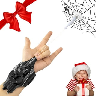 Web Shooter Launcher String Toy, [Electric Reel-in] Cool Gadgets Spider Web Shooters Real Silk [9.8ft Range] Superhero Role-Play Cool Stuff Fun Toys