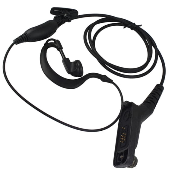 Micrófono con Auricular en Forma para XPR 6000 XPR6500 XPR6550 XPR7000 Sunnimix Auriculares auriculares PTT Auricular