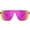 Gloss Pink, variant on GRINDERPUNCH Polarized Narrow Fit Aviator Sunglasses for Men Women UV400 Protection Trendy Square Lightweight Sunglasses - Gloss Black