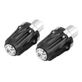 thumbnail image 2 of 1 Pair of 10mm Motorcycle Exhaust Frame Sliders Anti Crash Pad Falling Protector Silver, 2 of 9