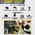 thumbnail image 5 of Champion Power Equipment 9200-Watt Electric Start Dual Fuel Home Backup Portable Generator, 5 of 11