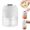 White, variant on Giyblacko Electric Garlic Chopper Meat Grinder Portable Mini Food Processor Vegetable Masher With Type C Charging Garlic Masher Mincer For Onions Meat 300ML (White)