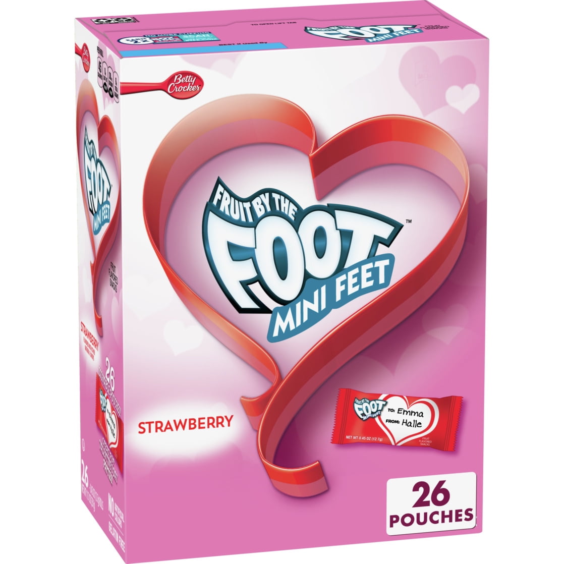 Fruit By the Foot Valentine Mini Feet 26 Count Walmart Inventory Fruit By the Foot Valentine Mini Feet 26 Count Walmart Inventory