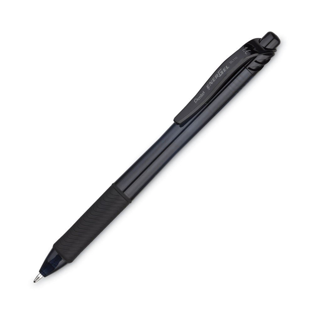 Pentel EnerGel-X Retractable Liquid Gel Pen, (1.0mm) Metal Tip