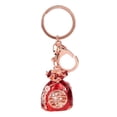 thumbnail image 1 of Fortune Bag Key Ring, Key Purse Pendant Decoration Glittering  For Family For Graduation, 1 of 8