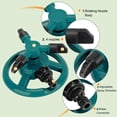 thumbnail image 5 of BXIRSM 360° Rotating Lawn Sprinkler,3-Arm Garden Sprinkler For Yard,Water Sprinkler For Lawn & Kids Play,Coverage Up To 1200 Sq Ft, 5 of 8