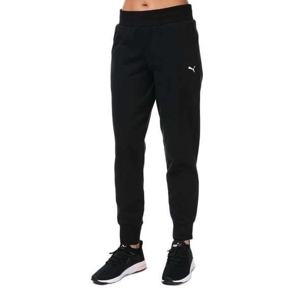 Women's Puma Essentials Sweatpants in Black