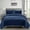 NAVY, variant on Swift Home Diamond Velvet Quilt Set