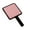 Black, variant on huanledash Makeup Mirror with Handle Good Grip Barber Hairdressing Handheld Mirror Square Makeup Vanity Mirror Salon Accessories