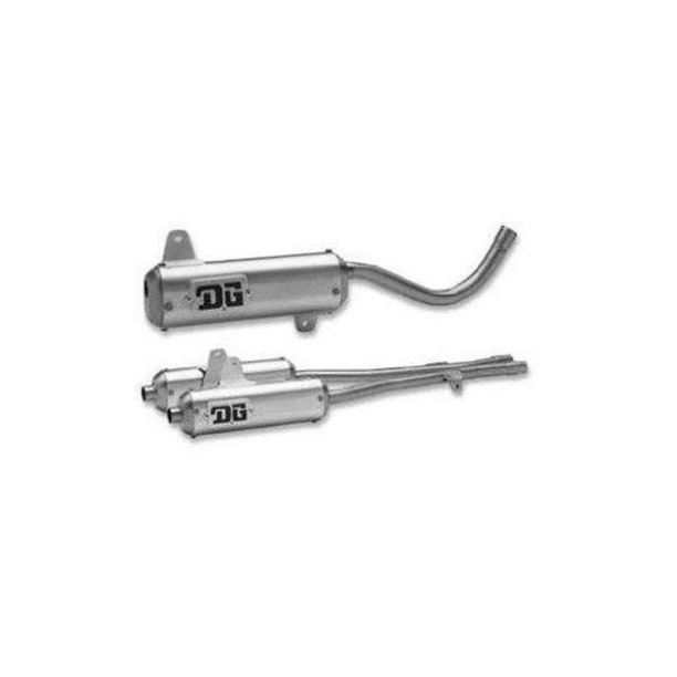 DG Performance 204211 2Stroke ATV Racing Exhaust Silencer Only