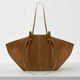 thumbnail image 2 of Bolsos de mano YUZE de gamuza sintética de gran capacidad para mujer, bolsos de diseño de lujo, carteras, novedad 2024, estilo vintage, con frunces en las axilas, 2 of 4