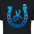 thumbnail image 3 of Barbie The Movie - Ken Horseshoe  - Juniors Cropped Cotton Blend T-Shirt, 3 of 5
