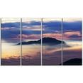 thumbnail image 2 of Amazing Java Mountain in Fog - Oversized Landscape Canvas Art, 2 of 3
