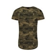 thumbnail image 6 of Victorious Men's Hipster Long Length Curved Hem T Shirt, Up To 5X, 6 of 8