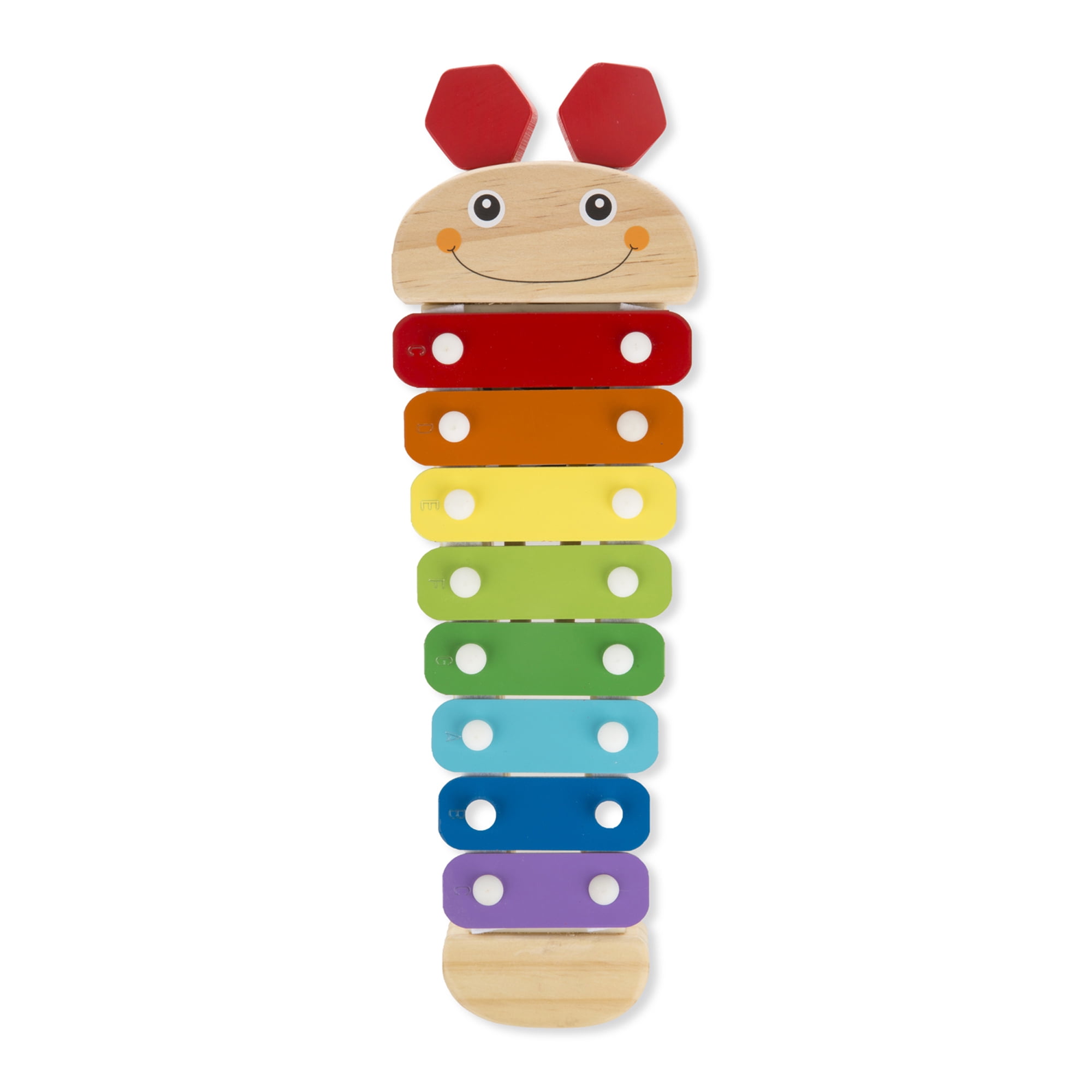 Melissa & Doug Caterpillar Xylophone Musical Toy With Wooden Mallets 8964 for sale online 