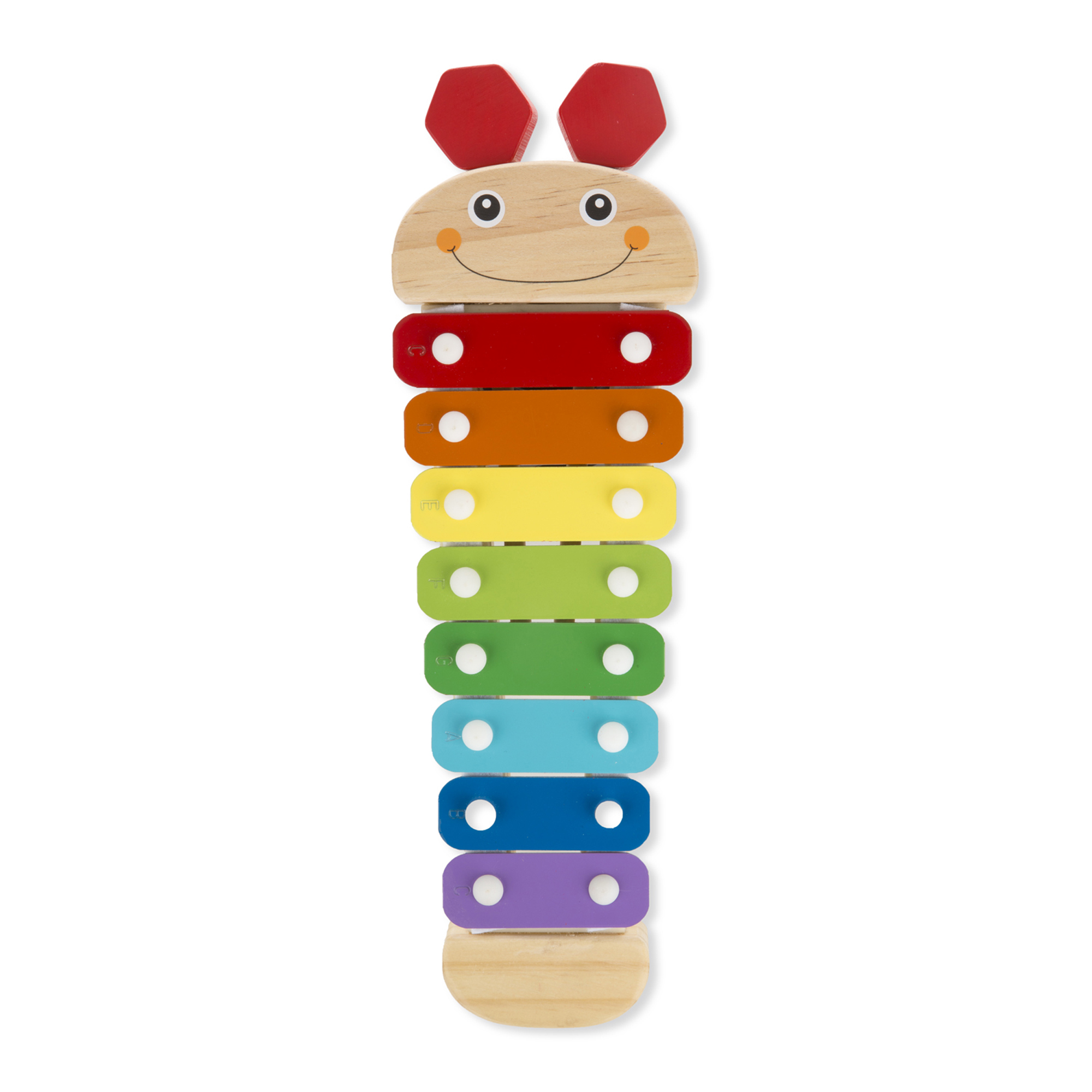 Melissa & Doug Caterpillar Xylophone With Wooden Mallets