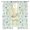 Pale Cyan, variant on Blue Floral Spring Sheer Curtains 84 Inches Long, Vintage Farmhouse Green Botanical Chic Light Filtering Window Curtains for Living Room, Rod Pocket Voile Sheer Curtain Drapes, 52"W x 84"L, 2 Panels