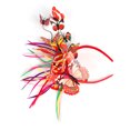 thumbnail image 4 of Accessoires de Cheveux de Fête en Forme de Papillon en Plastique Simulé pour Commerce Extérieur, 4 of 4