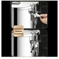 thumbnail image 5 of Stainless steel food container, soup pot with lock and handle for transport sealed tanks, double-layer food warmer milk barrels for flour grain coffee bean rice, 5 of 7
