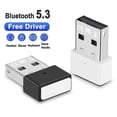 thumbnail image 1 of Bluetooth 5.3 Adapter Dongle Wireless USB Adapter Transmitter for PC Win8.1/10/11 Keyboard Wireless Mouse Music Audio Adaptador, 1 of 4