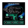 thumbnail image 4 of Pistola De Impacto Inalámbrica Llave Eléctrica Taladro 2pilas Belug Verde, 4 of 5