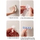 thumbnail image 4 of Gancho de Pared Multiusos Desmontable Sin Taladro, Plástico de Alta Resistencia, Fácil Instalación, Colgador Adhesivo Reutilizable para Organización del Hogar, 8.9x2.6x2.1cm, 1 Paquete, 4 of 6