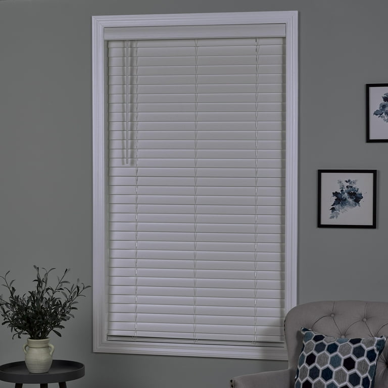 Better Homes & Gardens 2” Cordless Faux Wood Horizontal Blinds