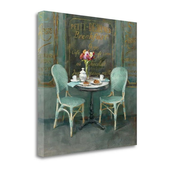 20" x 20" Joy Of Paris II By Danhui Nai - Print on Canvas Fabric Multi-Color