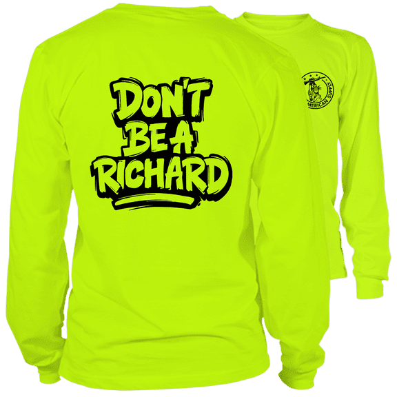Richard - Long Sleeve Safety Yellow Hi-Vis T-Shirt
