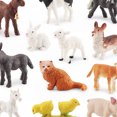 thumbnail image 2 of Figuras de modelo de animales, juguetes educativos móviles, conjunto para niños, niñas y niños pequeños, 2 of 5