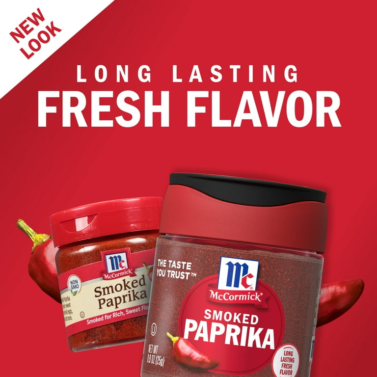McCormick Kosher Smoked Paprika, 0.9 oz Bottle - Walmart.com