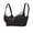 Black, variant on Bras For Women No Underwire Push-up Full Coverage Women Underwear Tank bras with Soft Support Gray L
