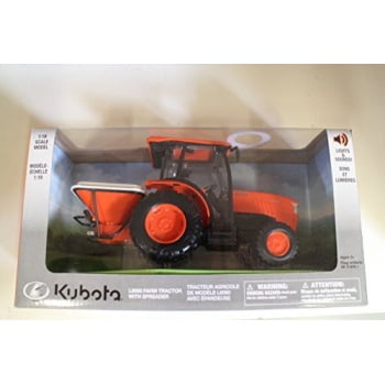 Kubota L6060 Farm Tractor with Spreader