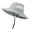 Gray, variant on BadPiggies Mens Sun Hat Bucket Fishing Hiking Cap Wide Brim UV Protection Outdoor Boonie Hat (Gray)