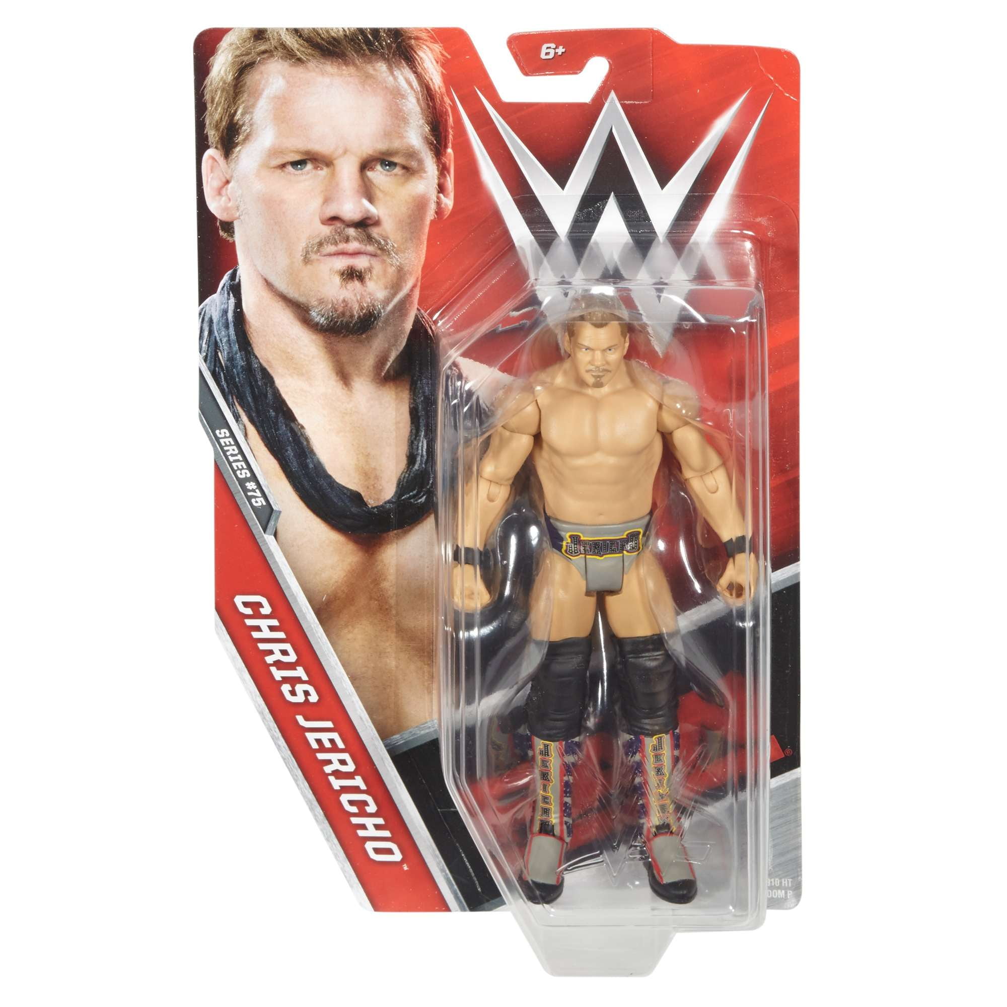 WWE Chris Jericho 6-inch Articulated Action Figure with Ring Gear