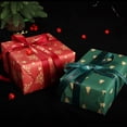thumbnail image 3 of Christmas Kraft Wrapping Paper Christmas Elements Collection Double Sided Wrapping Paper Christmas Gift Box Decoration, 3 of 8