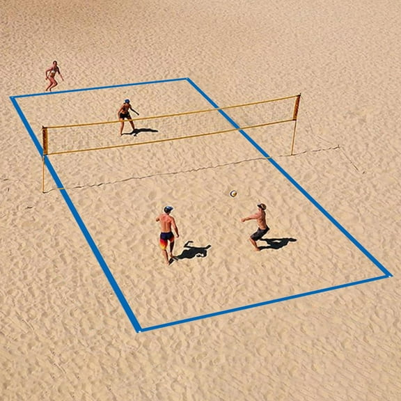 Beach Volleyball Lines Heavy Duty Dividing Lines Portable Sports Supplies Reusable Outdoor Play Accessories for Daily Training sturdy
