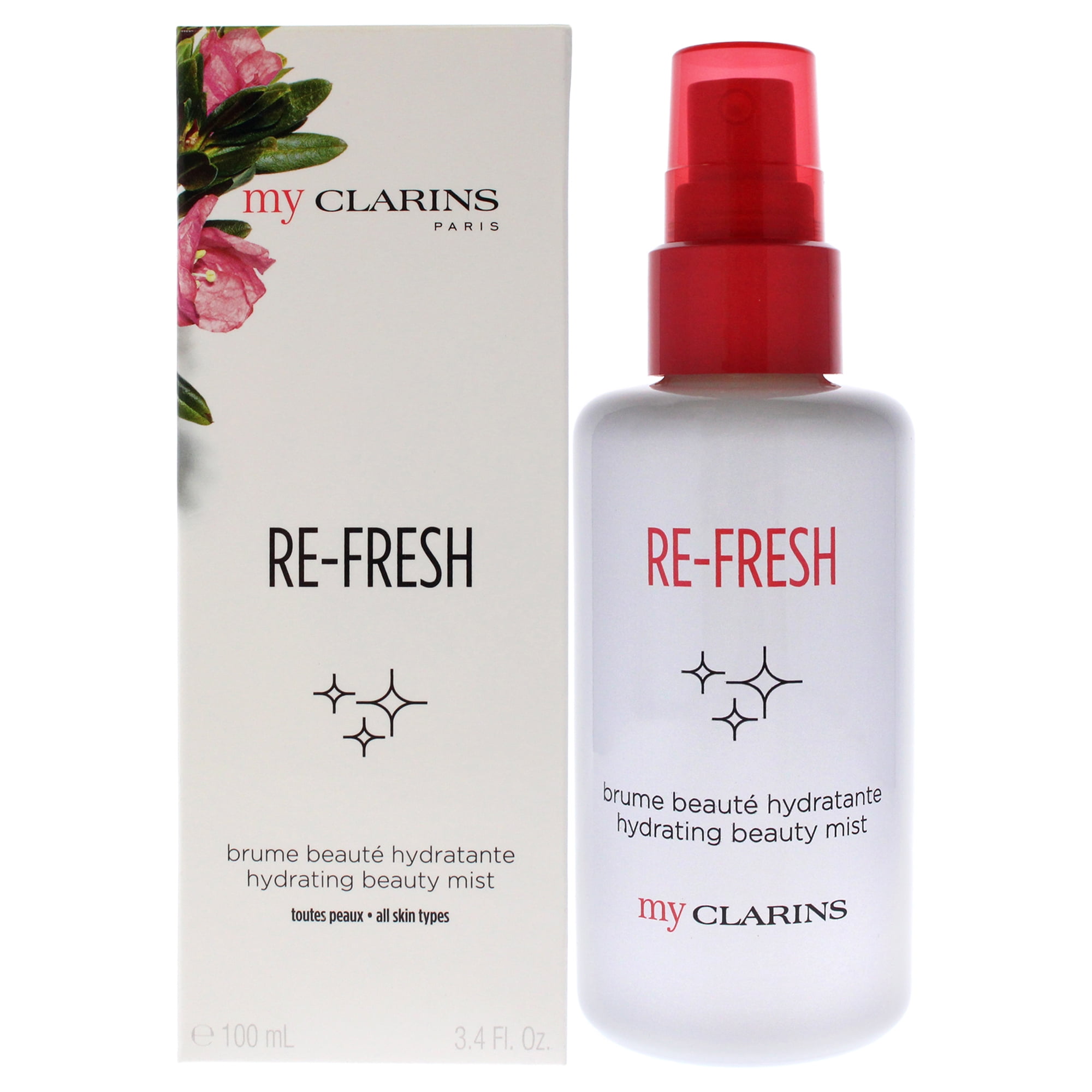 Clarins re fresh. Clarins re fresh. Re-fresh hydrating beauty mist, clarins. Re-fresh hydrating beauty mist, clarins. Hydrating beauty mist clarins.