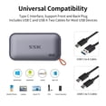 thumbnail image 4 of Unidad de estado sólido externa SSK Portable SSD de 1 TB USB 3.2 Gen2, 4 of 6