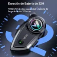 thumbnail image 2 of Auriculares Para Casco Motos, Intercomunicador Casco Con Micrófono, Auricular Bluetooth 5.3 Para Motociclet, Reducción Ruido Inteligente Cvc Y Dsp, Ipx67 A Prueba Agua, Puede Conectar Dos Dispositivos, 2 of 8