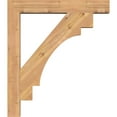thumbnail image 6 of Ekena Millwork 3 1/2"W x 28"D x 32"H Merced Block Smooth Bracket, Western Red Cedar, 6 of 25