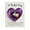 Purple, variant on Cat Memorial Pocket Hug, Heart-Shaped with Inspirational Cards,Resin Keepsake Figurines,for Grieving Cat Owners and Cat Lovers