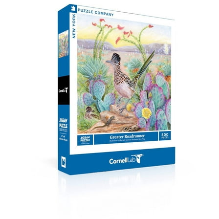 New York Puzzle Company Greater Roadrunner 500 Piece Jigsaw Puzzle