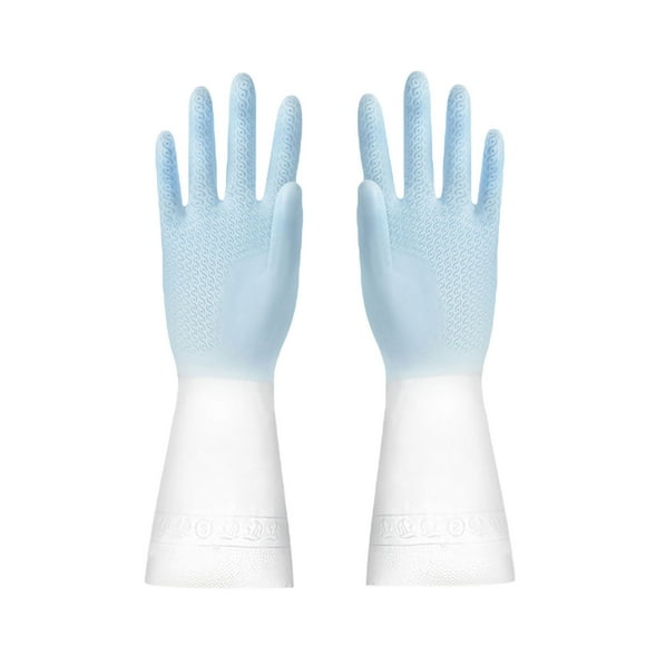 Qaailabf Magic Kitchen Gloves Set - Waterproof Multipurpose Cleaning Gloves for Dishwashing, Gardening, Housework - Assorted Colors, Easy Clean, Durable - 1 Pair