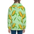 thumbnail image 6 of Naloa Corn 7 Teenage Zipper Hoodie, Long Sleeve Zip Up Hoodies Casual Jackets Tops for 7-12 Years-Medium, 6 of 6
