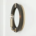 thumbnail image 6 of 1 Light Wall Sconce In Industrial Style-12 Inches Tall And 12 Inches Wide-White Wash/Matte Brass Finish Capital Lighting 647311Ws, 6 of 7