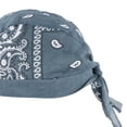 thumbnail image 5 of Gorro pirata para ciclismo, bandana, algodón transpirable y absorbente. azul gris oscuro, 5 of 5